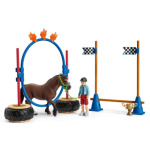 SCHLEICH Farm World® 42482 Závod v agility pro pony 26656