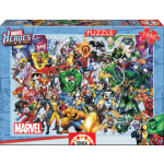 EDUCA Puzzle Hrdinové Marvel 1000 dílků 3033