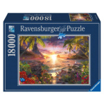 RAVENSBURGER Puzzle Západ slunce v ráji 18000 dílků 3958