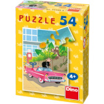 DINO Puzzle Krtek - autíčko 54 dílků 4397