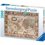 RAVENSBURGER Puzzle Mapa světa r. 1650, 2000 dílků 5084