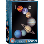 EUROGRAPHICS Puzzle NASA - Sluneční soustava 1000 dílků 5683