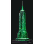 RAVENSBURGER Svítící 3D puzzle Noční edice Empire State Building 216 dílků 6125