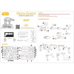 METAL EARTH 3D puzzle Star Wars: AT-AT 9660
