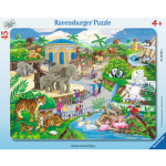 RAVENSBURGER Puzzle Návštěva v ZOO 45 dílků 9793