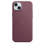 APPLE iPhone 15+ FineWoven Case with MS - Mulberry, MT4A3ZM/A