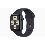 Apple Watch SE/40mm/Midnight/Sport Band/Midnight/-S/M, MR9X3QC/A