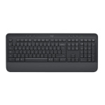 Logitech K650/Bezdrátová USB + Bluetooth/CZ-SK layout/Černá, 920-010947