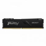 Kingston FURY Beast/DDR4/16GB/3600MHz/CL18/1x16GB/Black, KF436C18BB/16