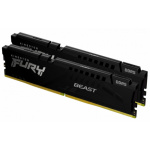 Kingston FURY Beast/DDR5/16GB/5200MHz/CL40/2x8GB/Black, KF552C40BBK2-16