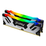 Kingston FURY Renegade/DDR5/32GB/6400MHz/CL32/2x16GB/RGB/Black/Silv, KF564C32RSAK2-32