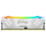 Kingston FURY Renegade/DDR5/32GB/6000MHz/CL32/1x32GB/RGB/White, KF560C32RWA-32