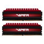 Patriot Viper 4/DDR4/16GB/3200MHz/CL16/2x8GB/Red, PV416G320C6K