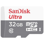 SanDisk Ultra/micro SDHC/32GB/UHS-I U1 / Class 10, SDSQUNR-032G-GN3MN