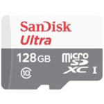 SanDisk Ultra/micro SDXC/128GB/UHS-I U1 / Class 10, SDSQUNR-128G-GN6MN