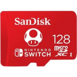SanDisk Ninendo Switch/micro SDXC/128GB/UHS-I U3 / Class 10/Červená, SDSQXAO-128G-GNCZN