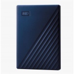 WESTERN DIGITAL WD My Passport/2TB/HDD/Externí/2.5"/Modrá/3R, WDBA2D0020BBL-WESN