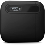 Crucial X6/1TB/SSD/Externí/2.5"/Černá/3R, CT1000X6SSD9