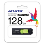 ADATA UC300/128GB/USB 3.2/USB-C/Černá, ACHO-UC300-128G-RBK/GN