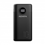 ADATA P10000QCD Power Bank 10000mAh černá, AP10000QCD-DGT-CBK