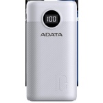 ADATA P10000QCD Power Bank 10000mAh bílá, AP10000QCD-DGT-CWH