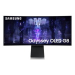 Samsung Odyssey/G85SB/34"/OLED/3440x1440/175Hz/0,1ms/Silver/2R, LS34BG850SUXEN