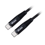 AKASA - USB Type-C kabel - 1m, AK-CBUB54-10BK