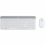 set Logitech slim Wireless MK470 - white, US, 920-009205