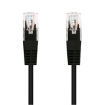 Kabel C-TECH patchcord Cat5e, UTP, černý, 3m, CB-PP5-3BK