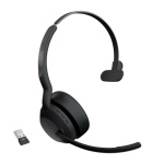 Jabra Evolve2 55/Mono/ANC/USB/BT-USB/Bezdrát/MS/Černá, 25599-899-999