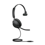 Jabra Evolve2 40 SE/Mono/USB/Drát/Černá, 24189-889-999