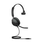 Jabra Evolve2 40 SE/Mono/USB/Drát/MS/Černá, 24189-899-999