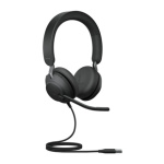 Jabra Evolve2 40 SE/Stereo/USB/Drát/Černá, 24189-989-999