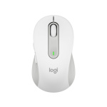 LOGITECH Signature M650/Kancelářská/Laserová/Pro praváky/4 000 DPI/USB+BT/Bílá, 910-006275