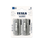 TESLA - baterie D SILVER+, 2ks, LR20, 13200221