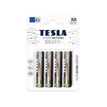 TESLA - baterie AA SILVER+, 4 ks, LR06, 13060424