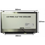 SIL LCD PANEL 15,6" FHD 1920x1080 30PIN MATNÝ IPS / ÚCHYTY NAHOŘE A DOLE, 77049210