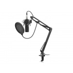 Streamovací mikrofon Genesis Radium 300,XLR, kardioidní polarizace, ohybné rameno, pop-filter, NGM-1695