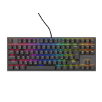 Genesis tichá herní klávesnice THOR 303/TKL/RGB/Outemu Peach/Drátová USB/CZ-SK layout/Černá, NKG-1880