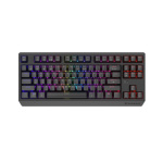 GENESIS herní klávesnice THOR 230/TKL/RGB/Outemu Red/Bezdrátová USB + Bluetooth/US layout/Černá, NKG-2106