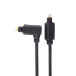 PremiumCord Kabel Toslink - Toslink 90°, tloušťka kabelu:4.0mm, délka 2m, kjtos3-2