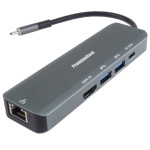 PremiumCord USB-C na HDMI, 2x USB3.2, PD 100W,RJ45, KU31DOCK19