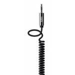 BELKIN MixIt AUX kabel kroucený, 1.8m, černý, AV10126cw06-BLK