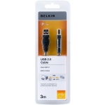 BELKIN USB 2.0 kabel A-B, řada standard, 3.0 m, F3U154bt3M