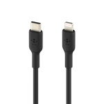 Belkin Lighting to USB-C kabel, 2m, černý, CAA003bt2MBK