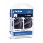 Brother LC-1100 BKBP2 (inkoust multipack-2xčerná), LC1100BKBP2 - originální