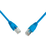 SOLARIX patch kabel CAT6 UTP PVC 0,5m modrý, 28630059