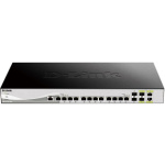 D-Link DXS-1210-16TC Smart Managed Switch, 12x 10G, 2x SFP+ & 2x Combo 10GBase-T/SFP+ ports, DXS-1210-16TC/E