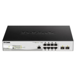 D-Link DGS-1210-10P/ME/E 8x 1G PoE, 2x 1G SFP Metro Ethernet Managed Switch, DGS-1210-10P/ME/E