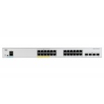 CISCO Catalyst C1000-24P-4X-L, 24x 10/100/1000 Ethernet PoE+ port and 195W PoE budget, 4x 10G SFP+ uplinks, C1000-24P-4X-L